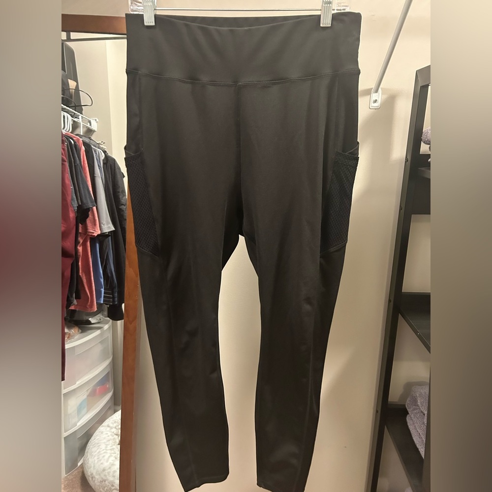 PopFit black leggings - Austen style - size XL
